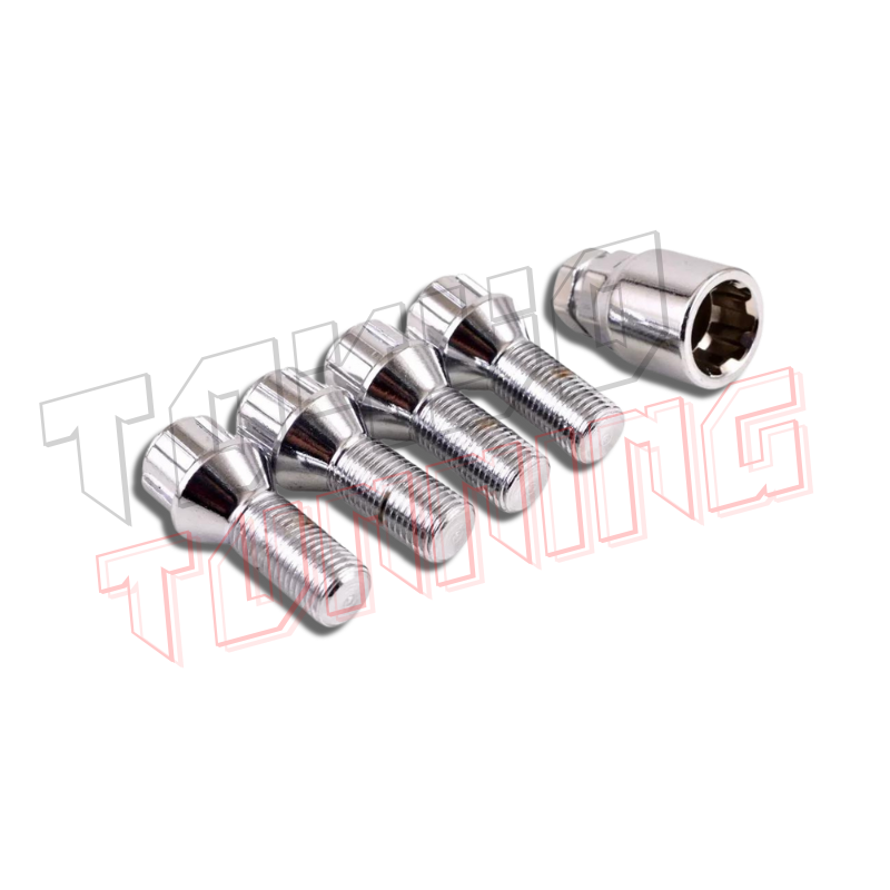 Pernos de Seguridad Especial - Set de 4 Unidades + Llave - Imagen 3