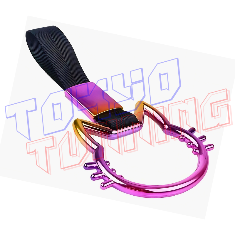 Colgante de Advertencia Tsurikawa JDM - Forma de Gato