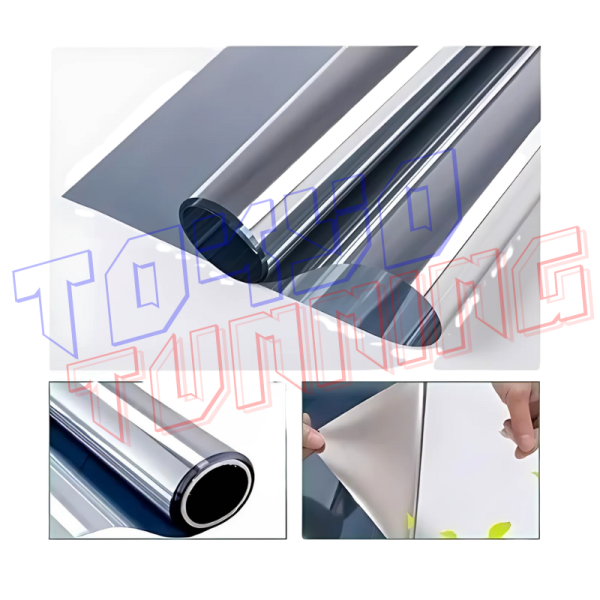 Papel Polarizado Espejo - 70cm x 3m