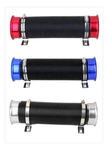 Inducción Flexible Universal para Filtro Cónico – (Rojo / Plateado / Azul)