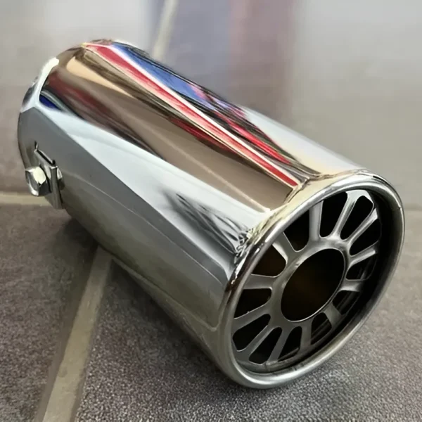 Cola de Escape Recta Simple Universal – Acero Inoxidable / Estilo Tuning