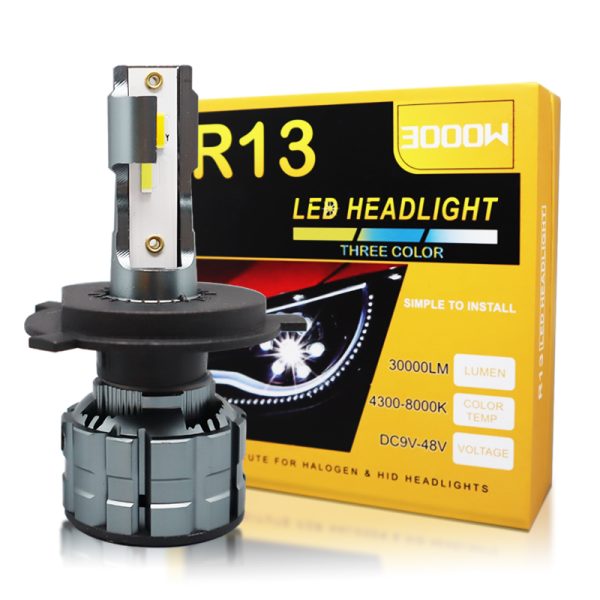 Turbo LED R13 30.000 Lumenes – Blanco-Amarillo