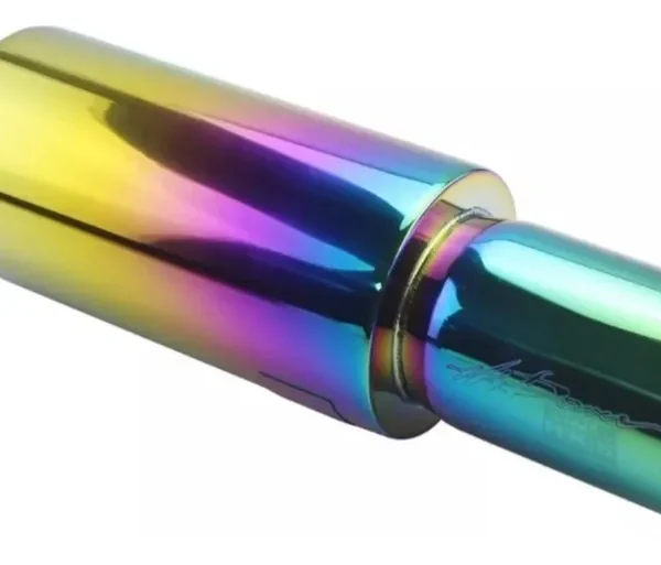 Escape de Auto Alto Flujo Muffler Tornasol 2.5” – Acero Inoxidable 35 cm