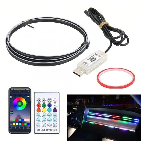 Luz LED Tablero  – RGB con Control Remoto y APP 1 METRO