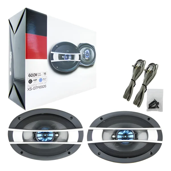 Parlantes 6×9 600 W Set x2 para Auto