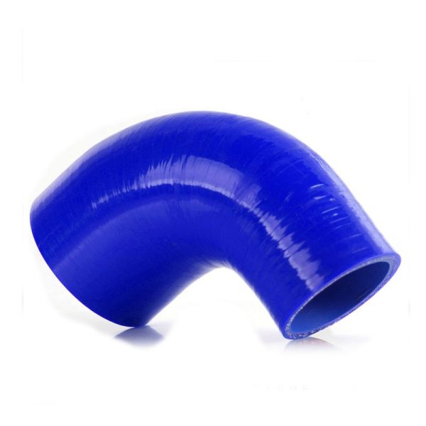 Acople Reductor de Silicona Codo 90°  2,5” a 3,5”
