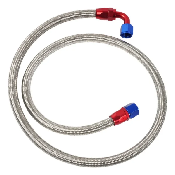 Manguera Acerada AN10 1 Metro con Fittings AN10 0° y 90° – Universal