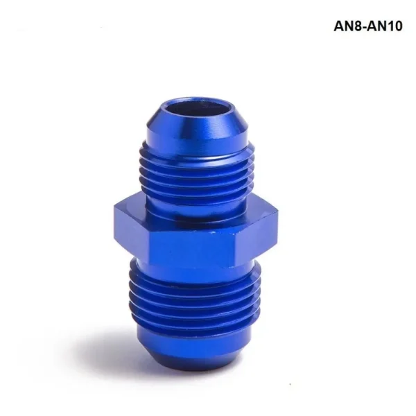 Niple ORB Reducción AN8 a AN10 – Fitting Aluminio Anodizado Universal